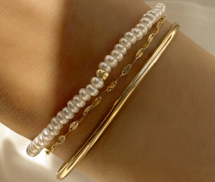 Pearl Gemstone Bracelet