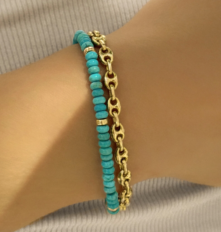 Turquoise Gemstone Bracelet
