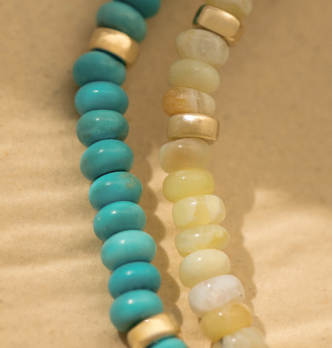 Yellow Opal Gemstone Bracelet