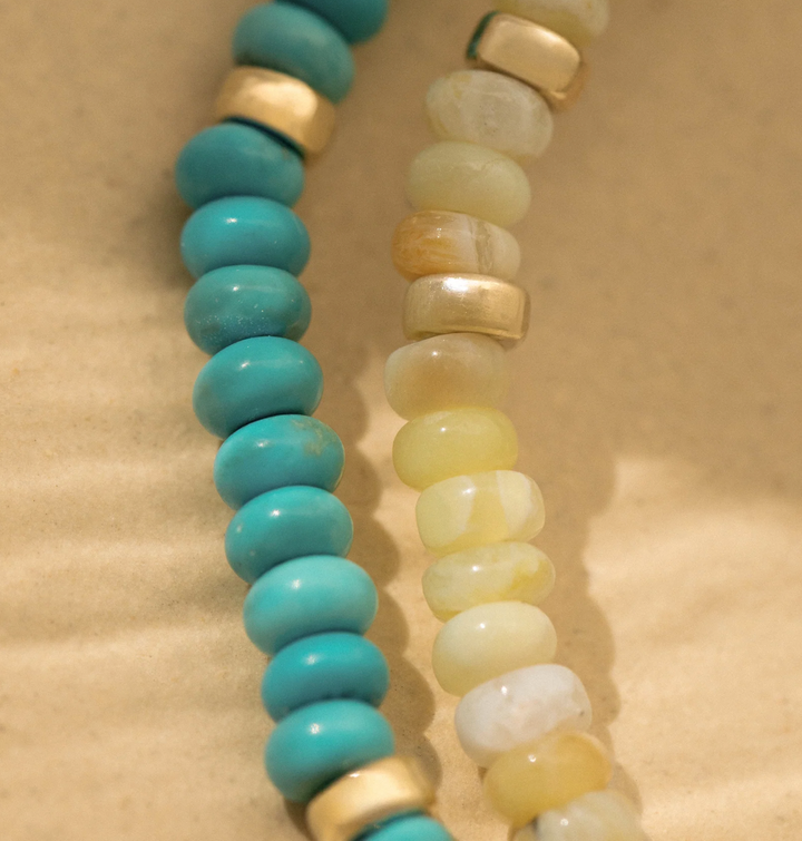 Yellow Opal Gemstone Bracelet