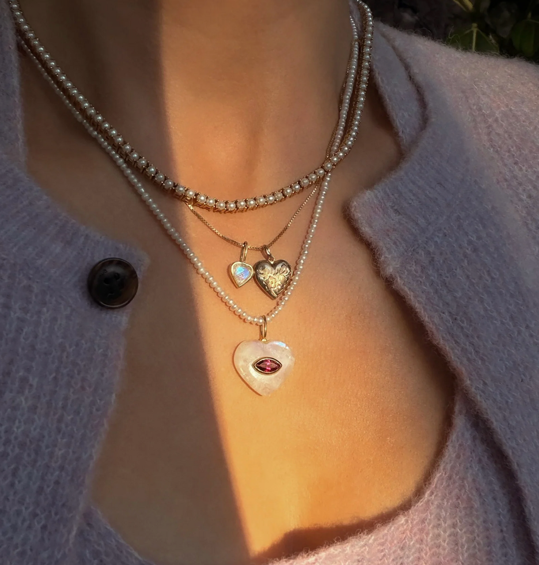 Coeur Moonstone Pendant