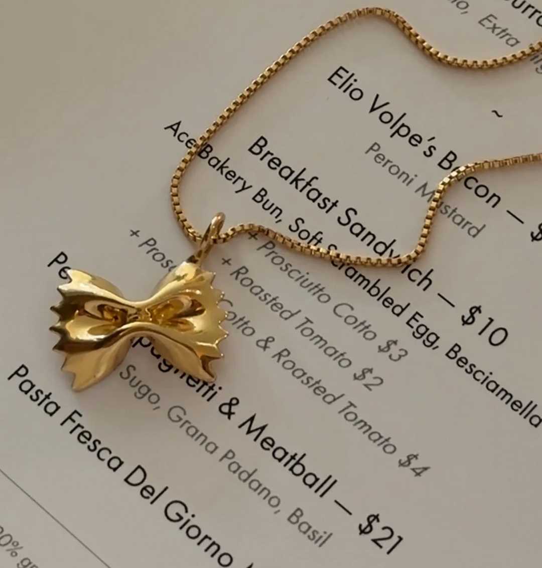 Farfalle Pendant