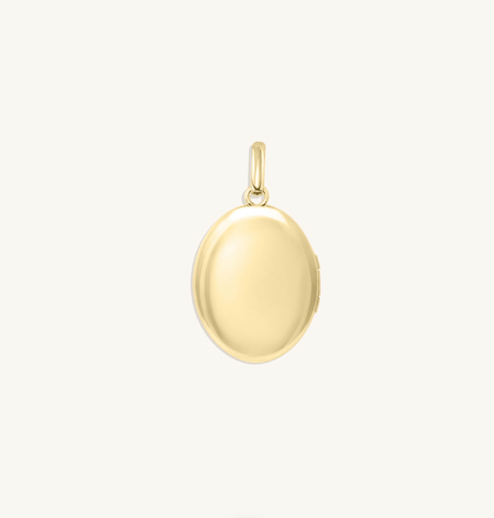 Oval Diamond Locket