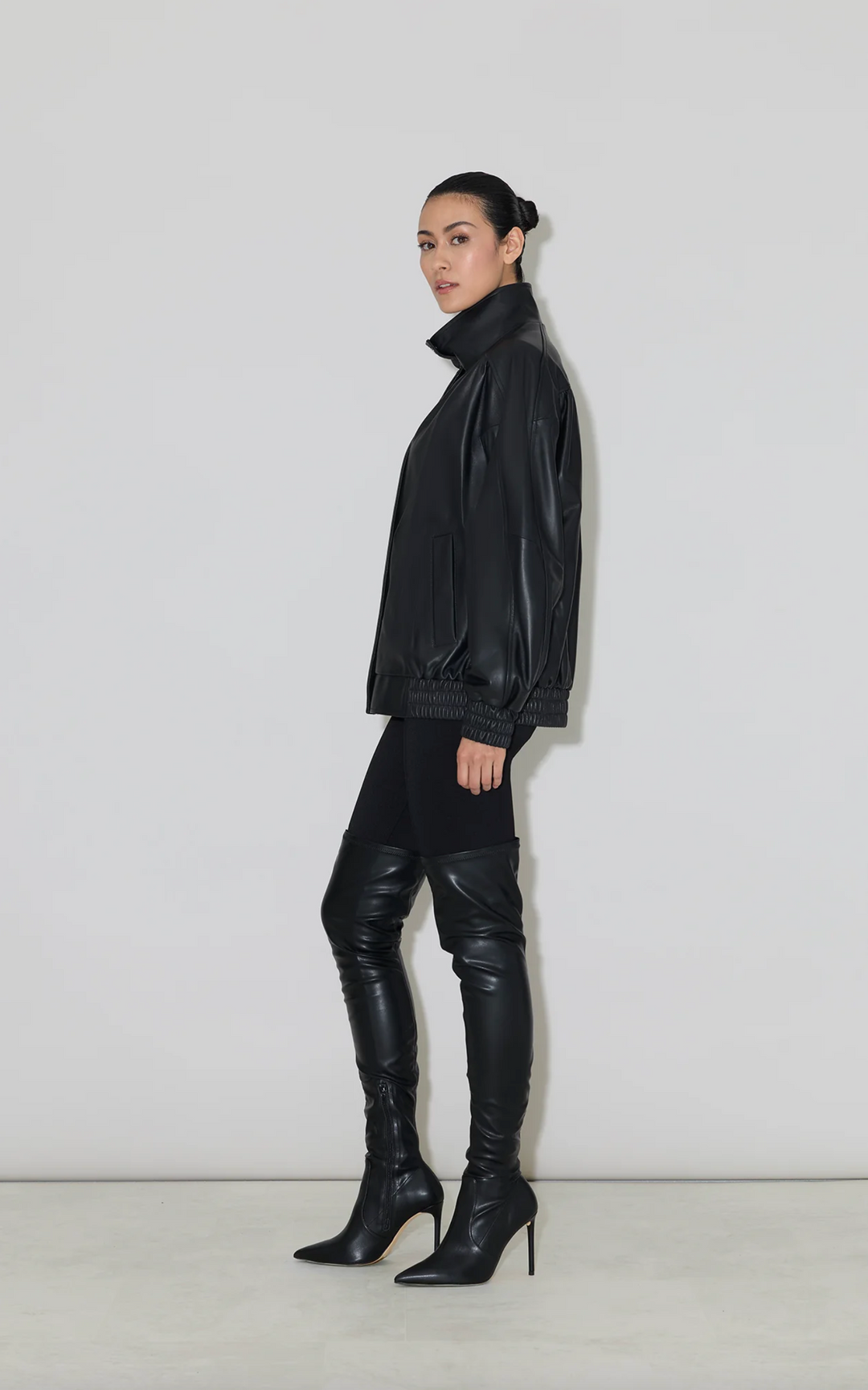 Miu Leather Jacket