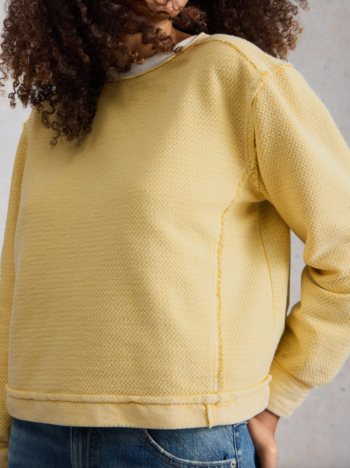 Herringbone Sweatshirt