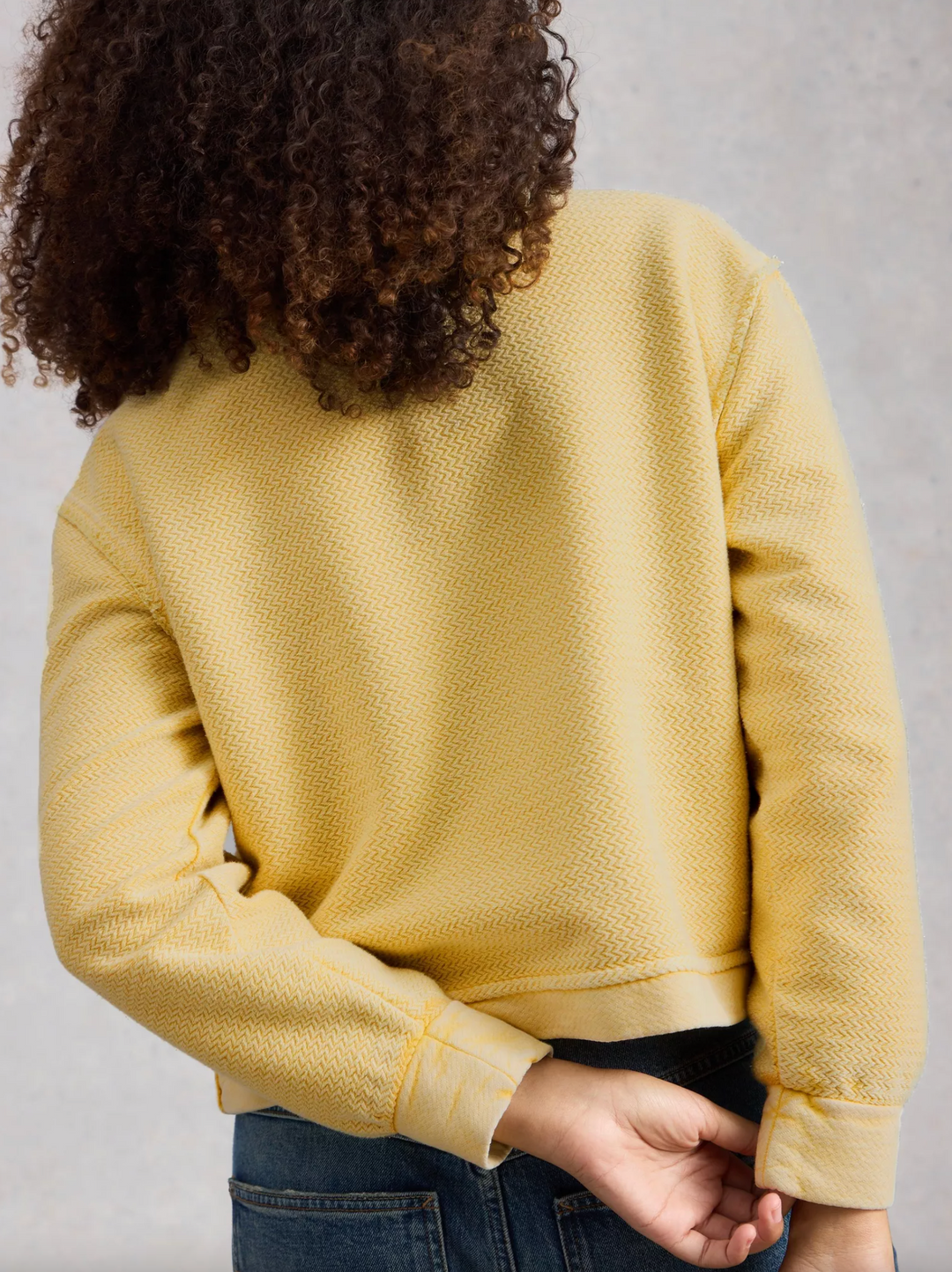 Herringbone Sweatshirt