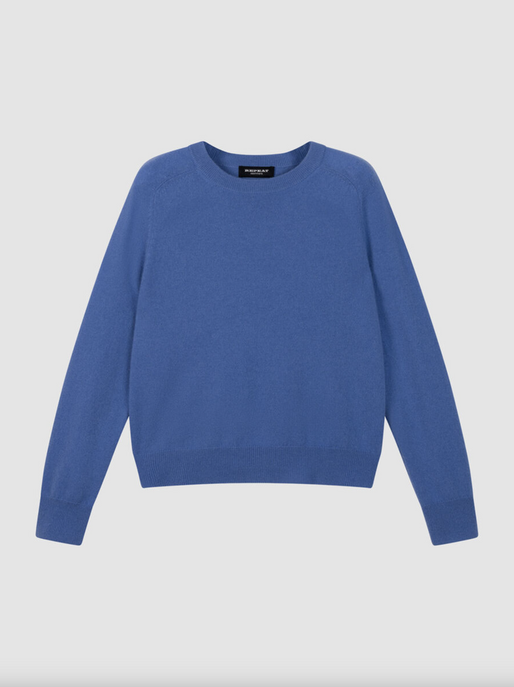 Cashmere Round-Neck Sweater
