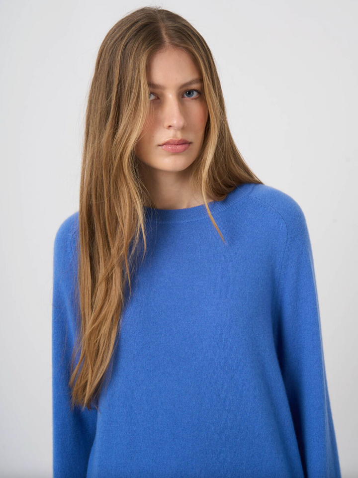 Cashmere Round-Neck Sweater