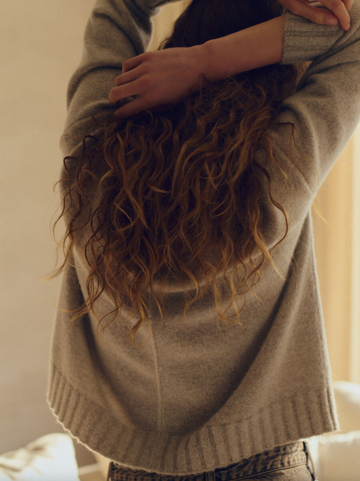 Cashmere/Wool Boucle Sweater