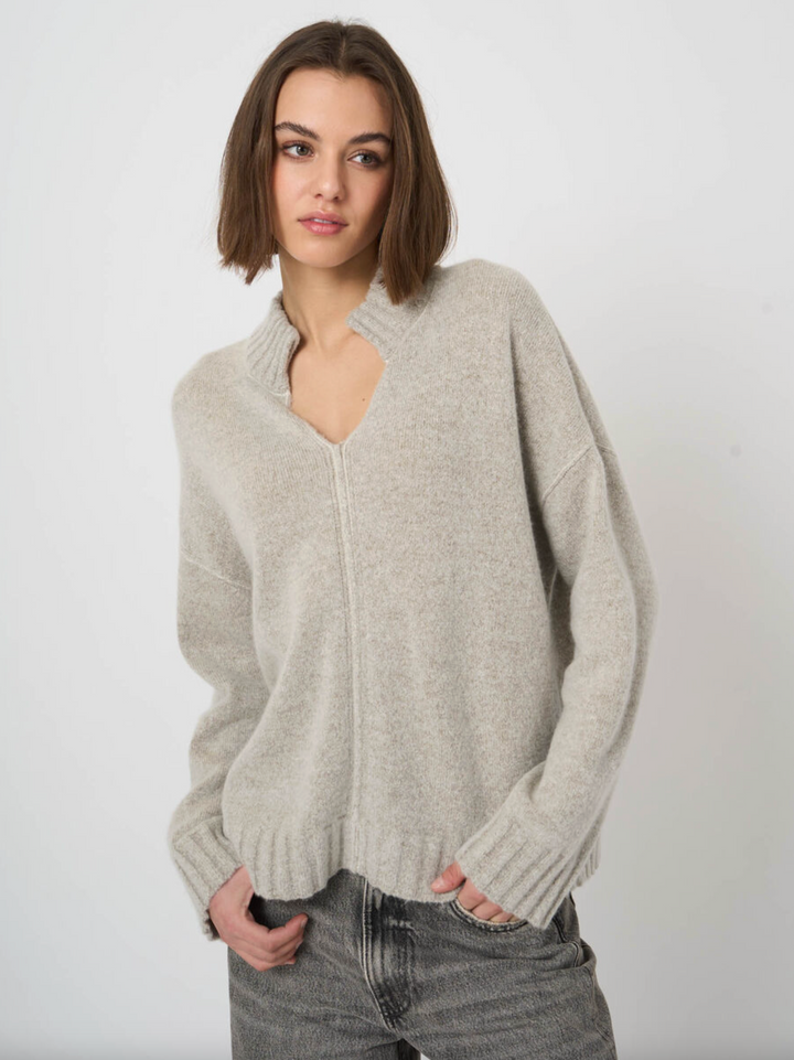 Cashmere/Wool Boucle Sweater