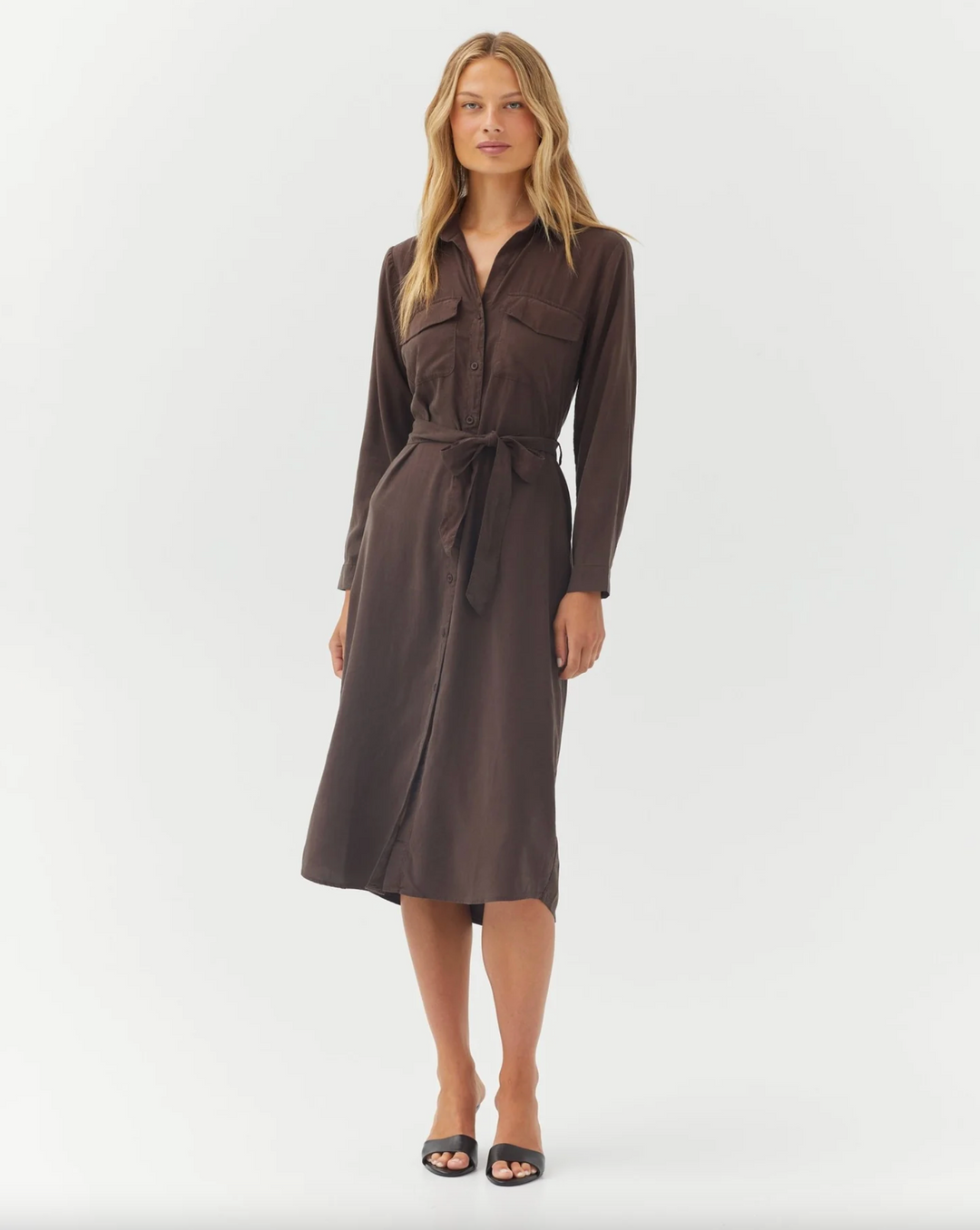Patch Pocket Maxi Dress