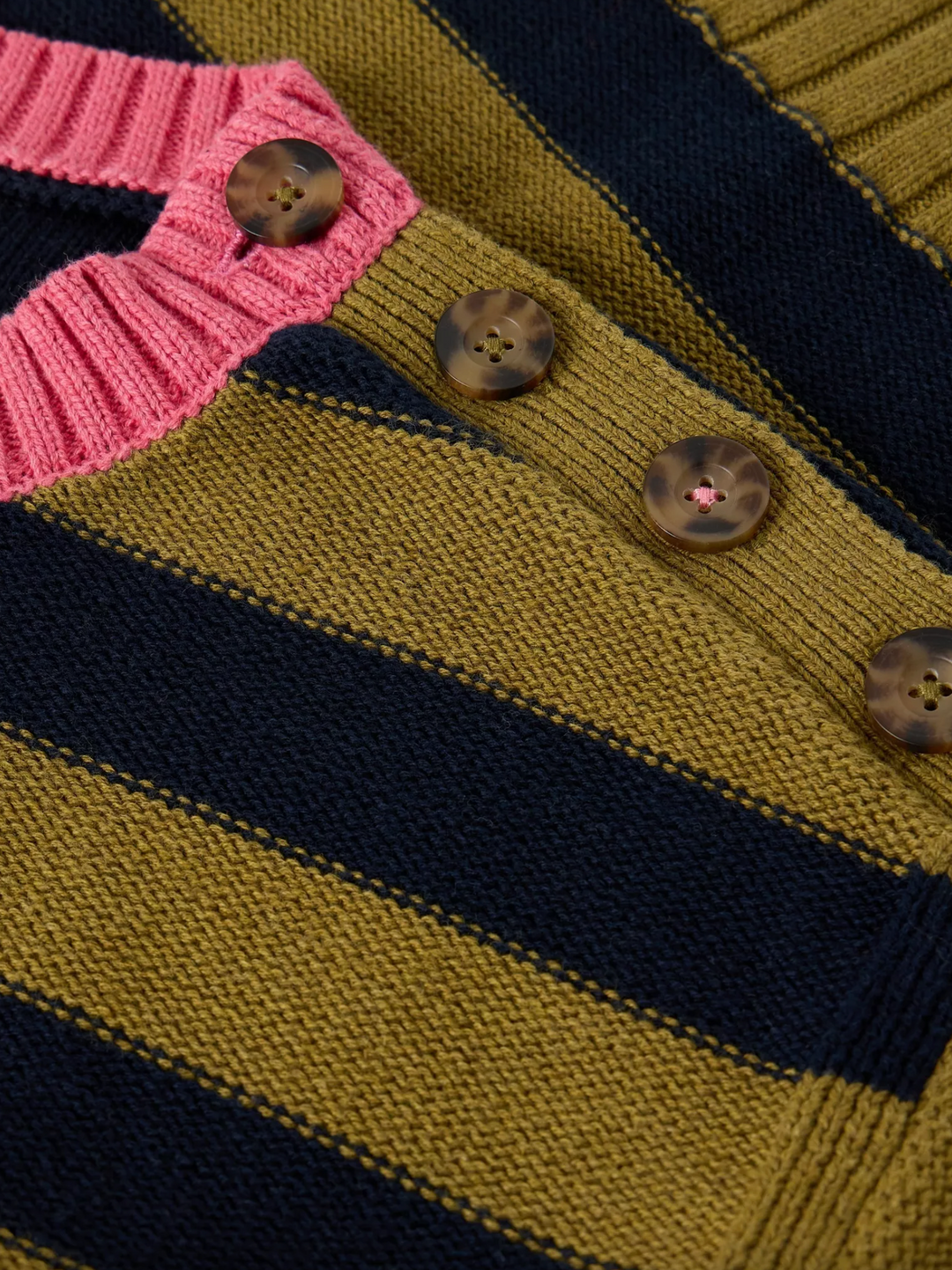 Bea Button Cotton Jumper