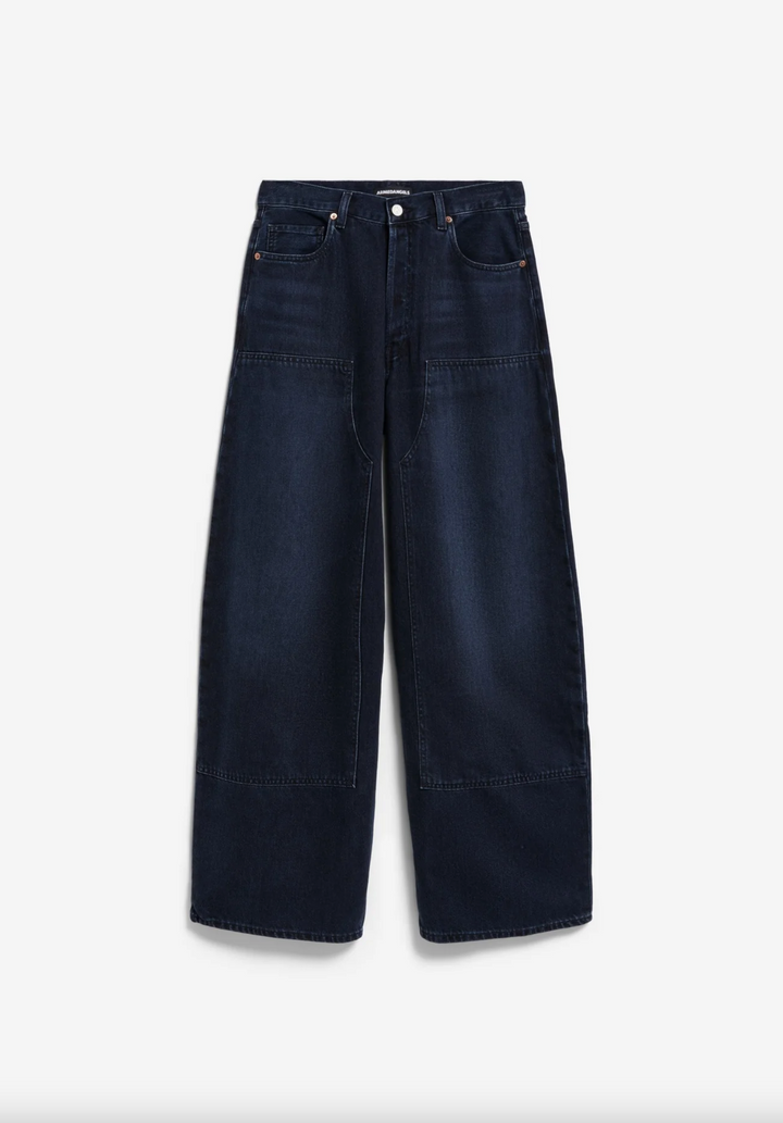 Aalthea Mid Waist Barrel Jean