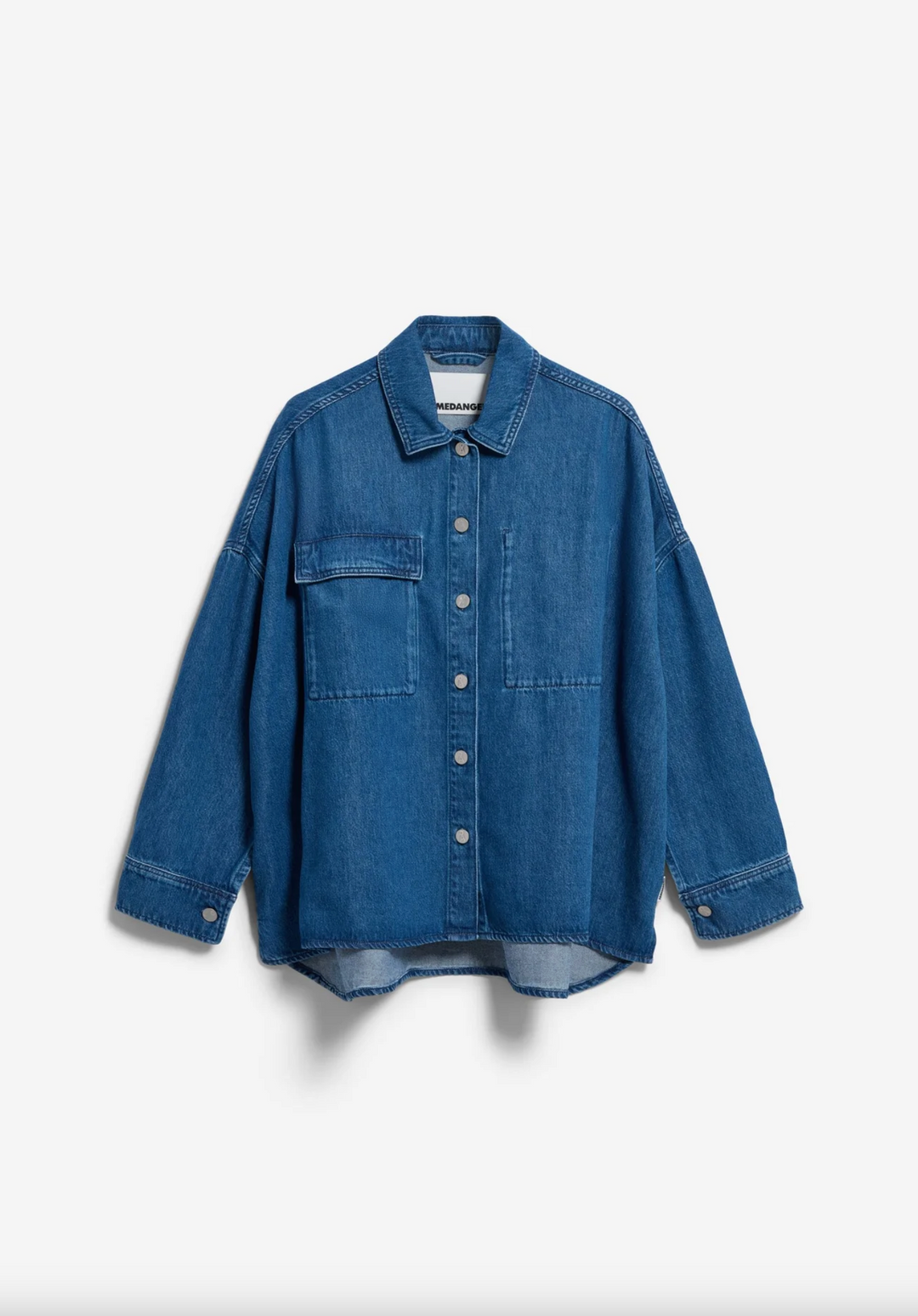 Oversized Denim Blouse
