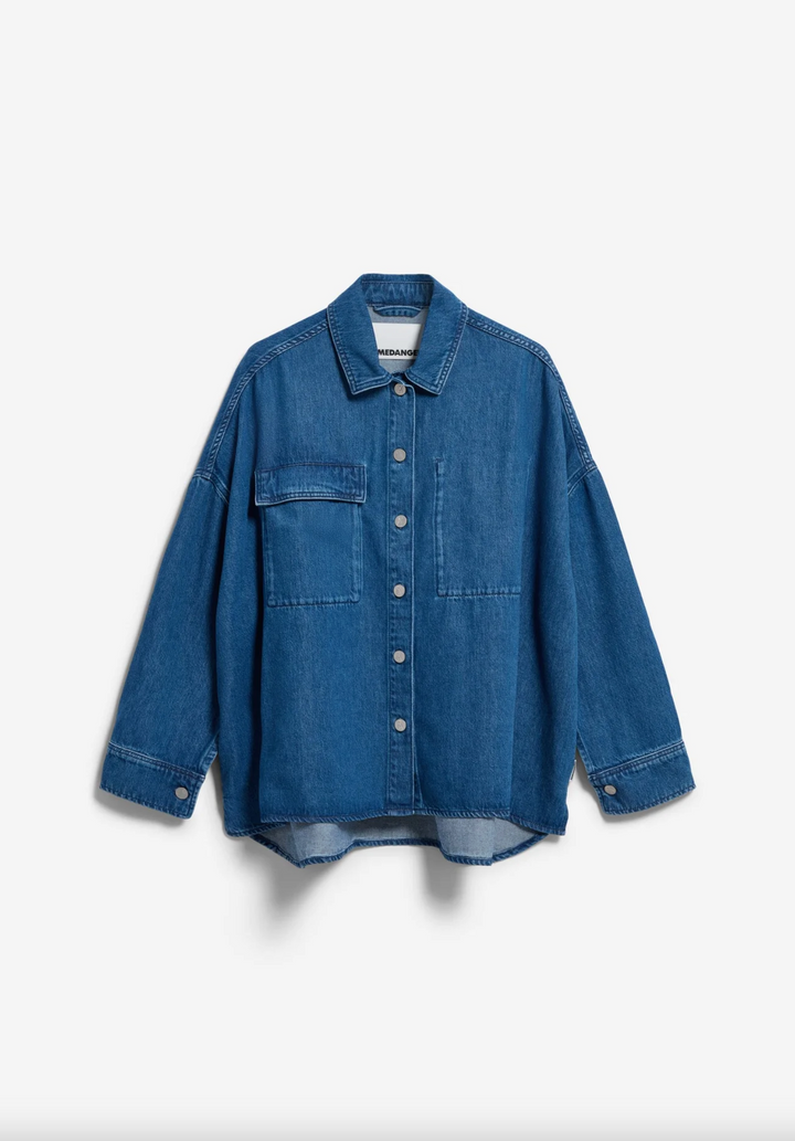 Oversized Denim Blouse