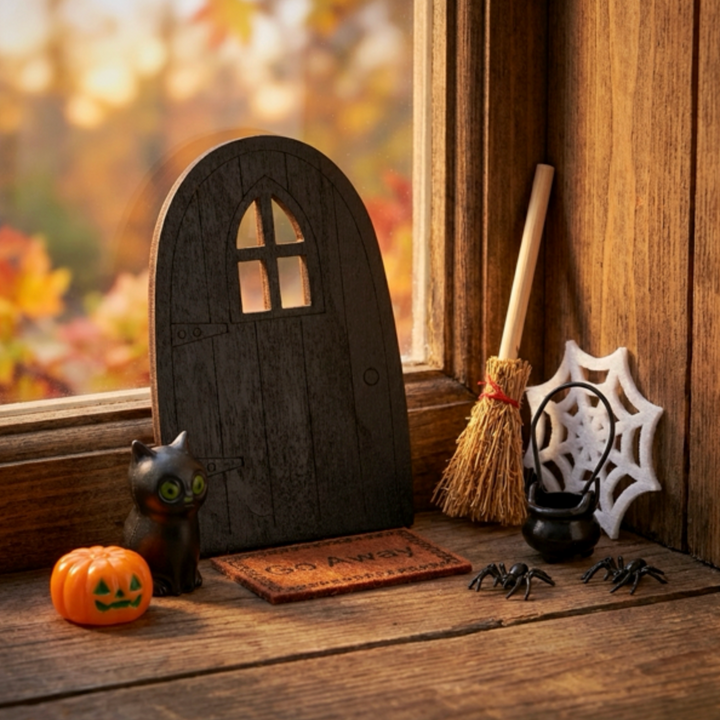 Wicked Welcome Mini Door Scene