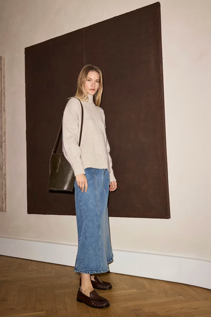 Moline High-Neck Pullover