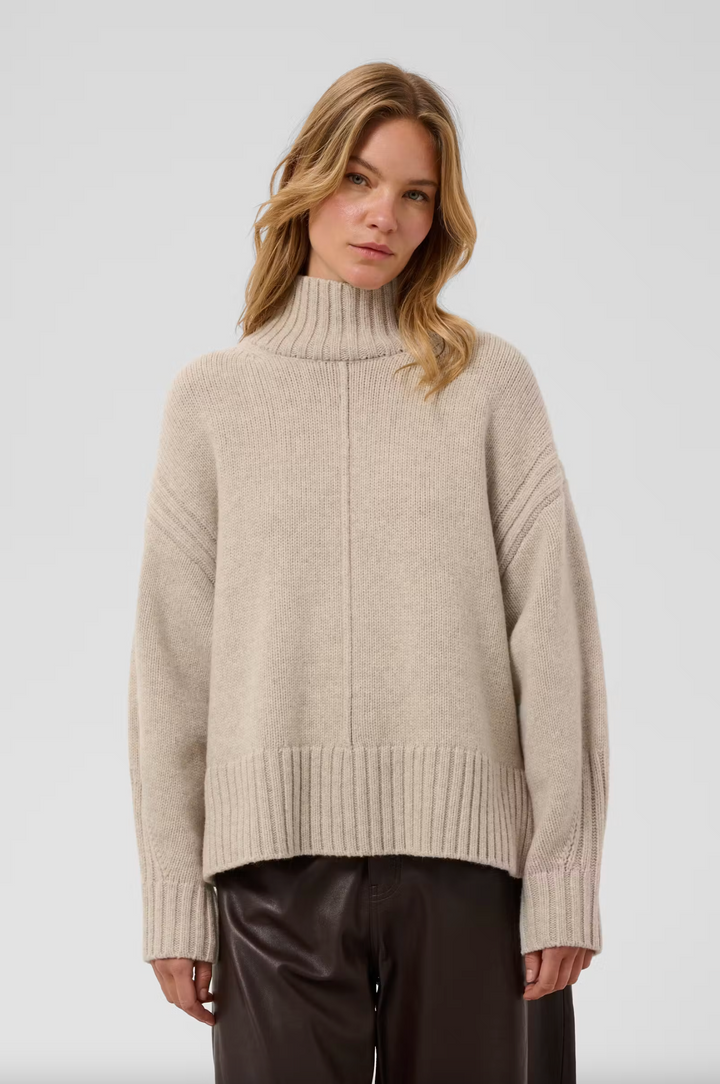 Moline High-Neck Pullover