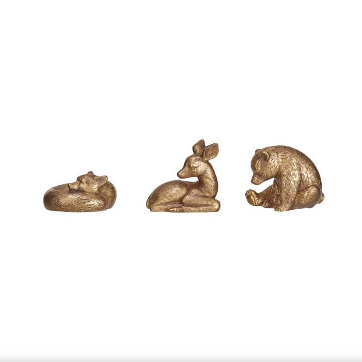 Gold Resin Animal