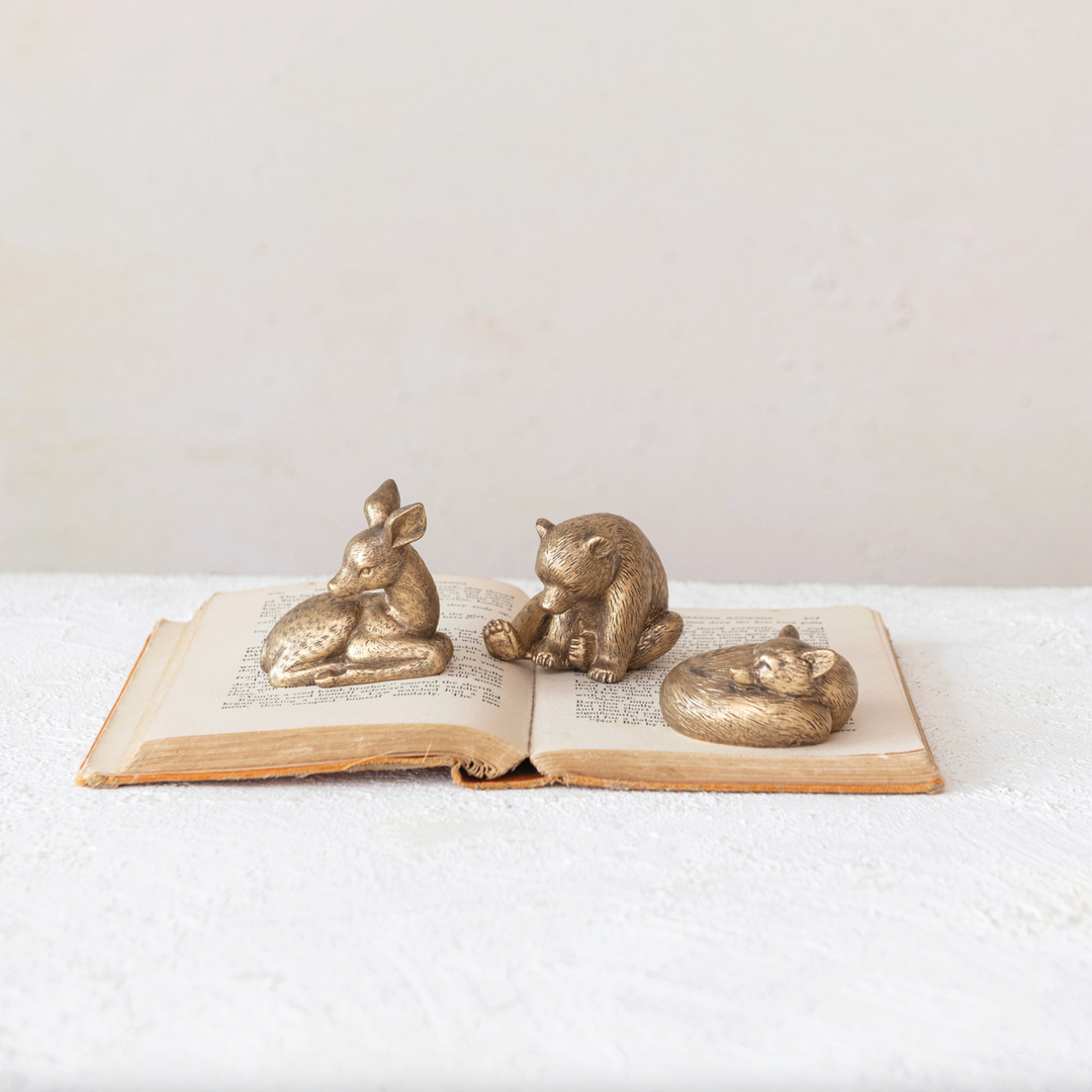 Gold Resin Animal