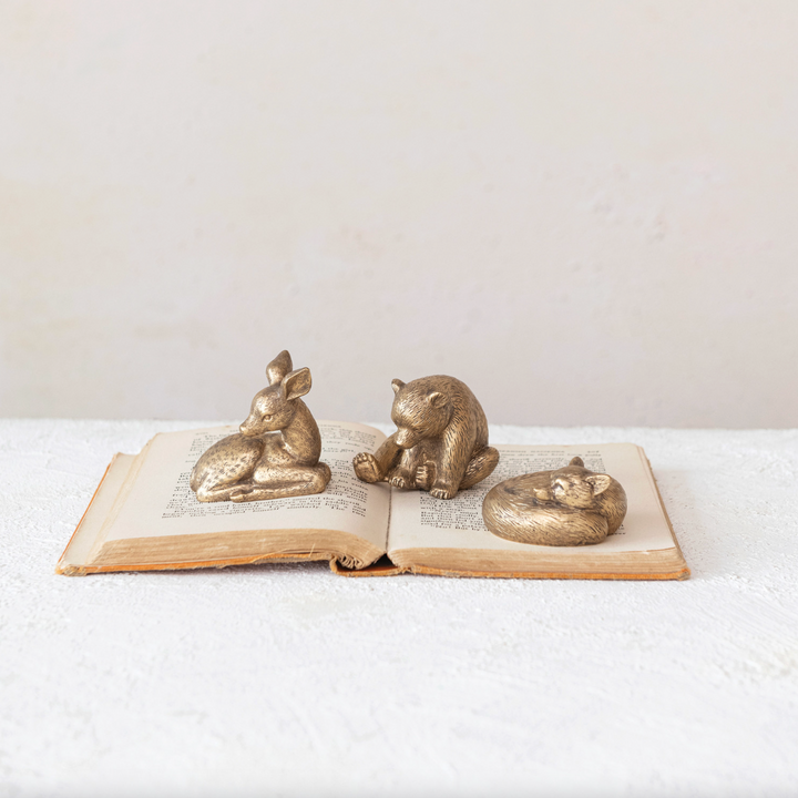 Gold Resin Animal