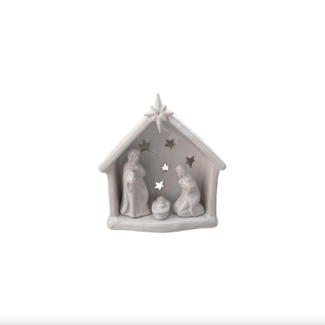 Holy Family Tealight Holder