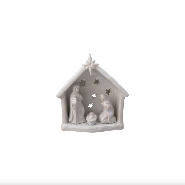 Holy Family Tealight Holder