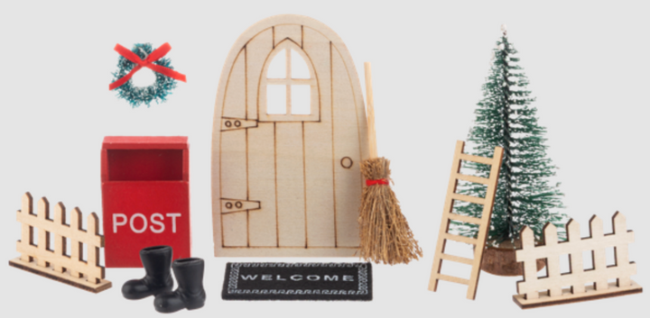 Merry Welcome Mini Figurines Set