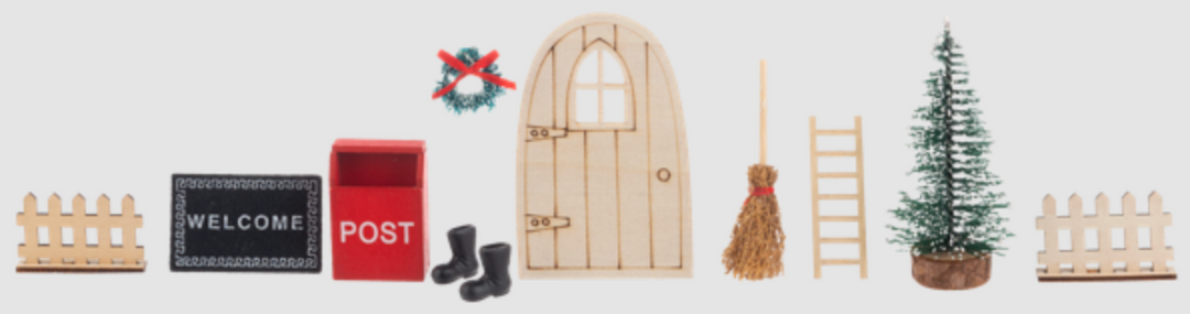 Merry Welcome Mini Figurines Set