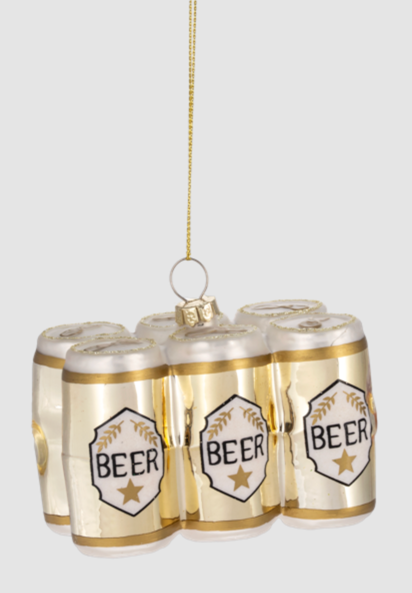 6-Pack Beer Ornament