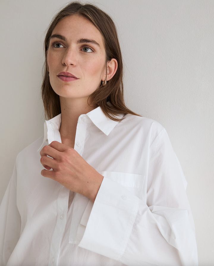 Oversized Poplin Shirt
