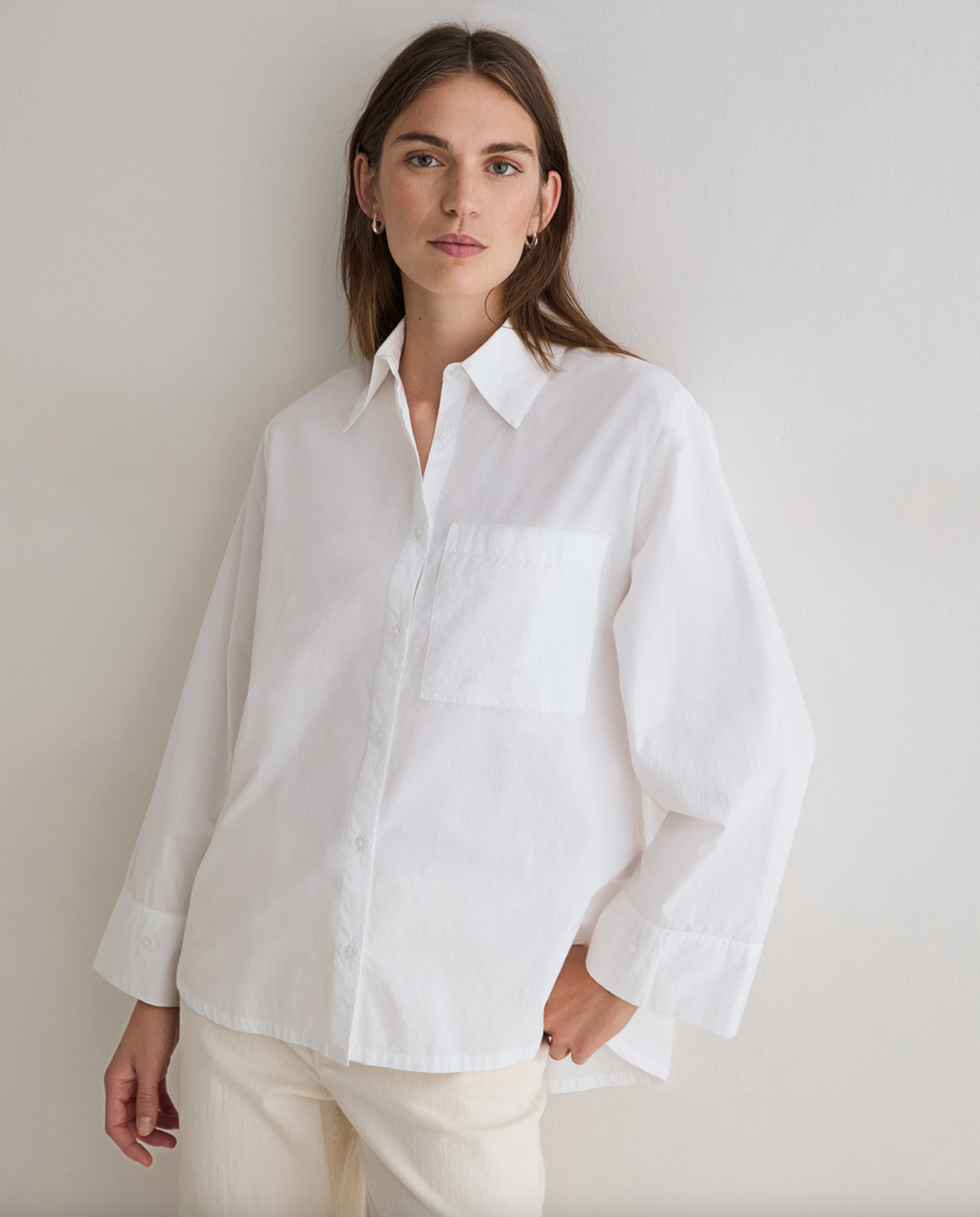 Oversized Poplin Shirt
