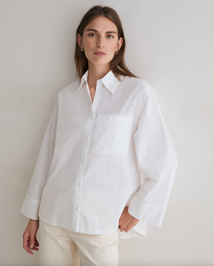 Oversized Poplin Shirt