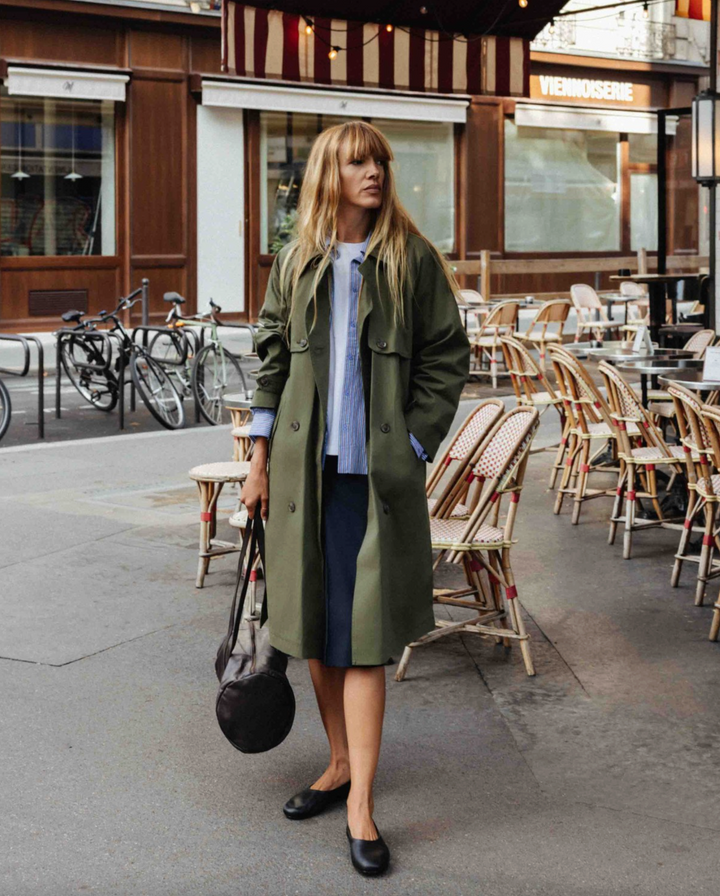 Midi Trench Coat