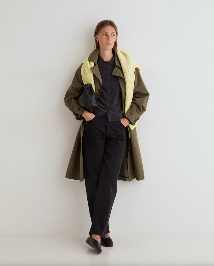 Midi Trench Coat