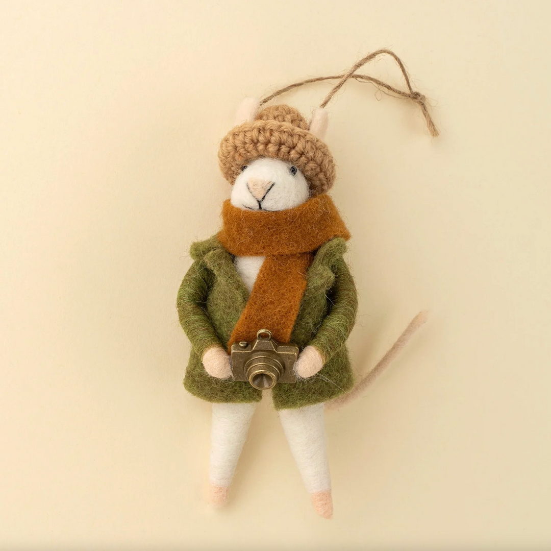 Photographer Philip Mouse Ornament