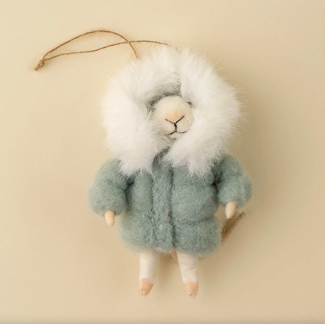 Parka Paulette Mouse Ornament
