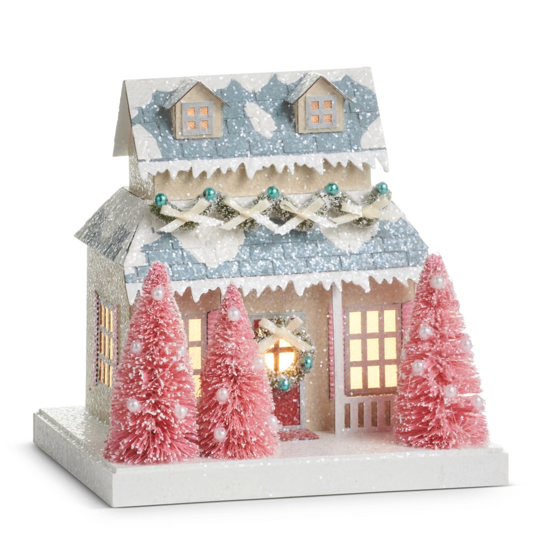 Lighted Paper Cottage