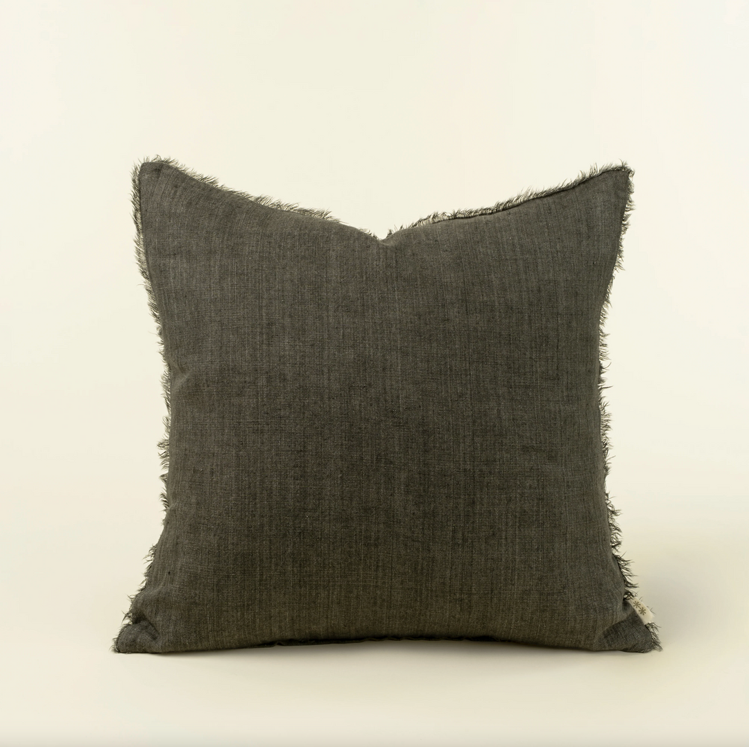 Lina Linen Pillow Avocado