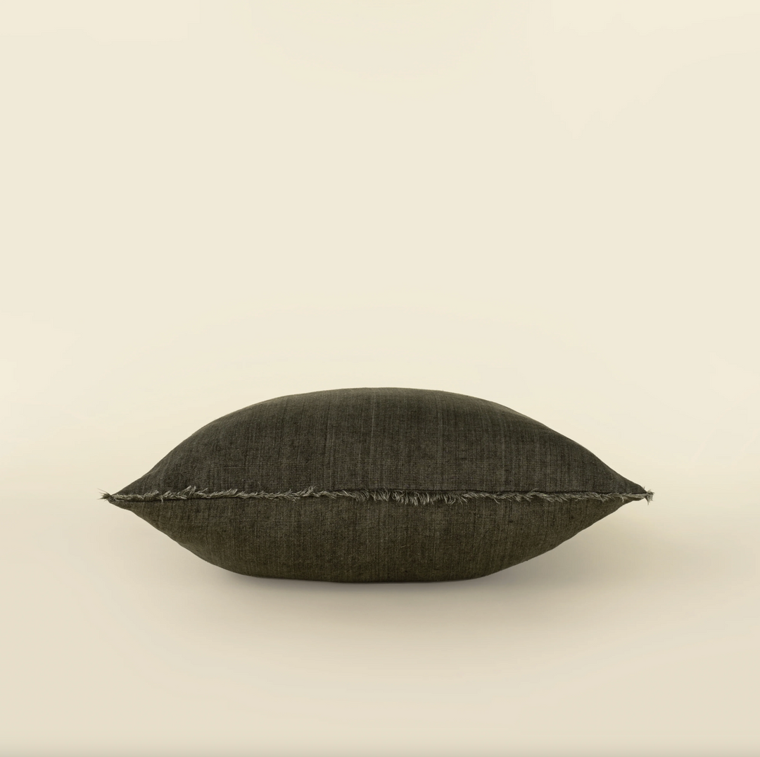 Lina Linen Pillow Avocado