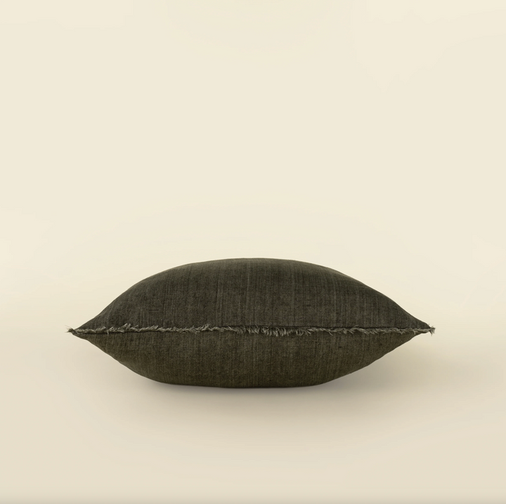 Lina Linen Pillow Avocado
