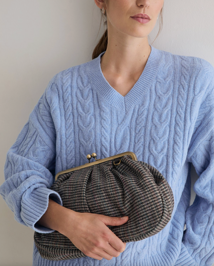 Check Fabric Bag