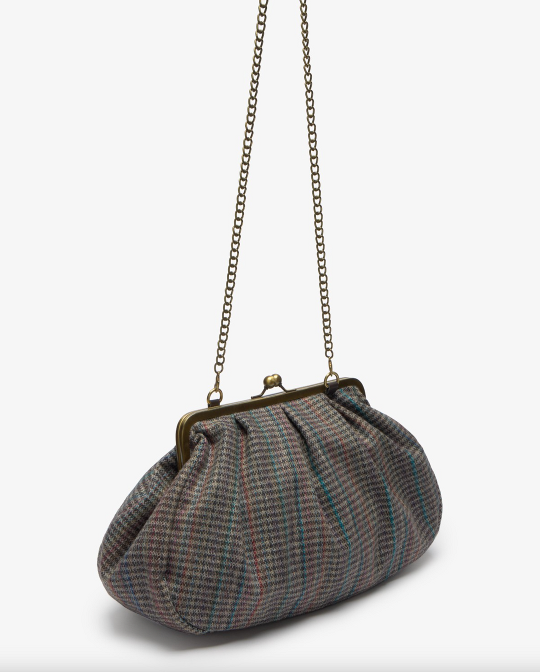 Check Fabric Bag
