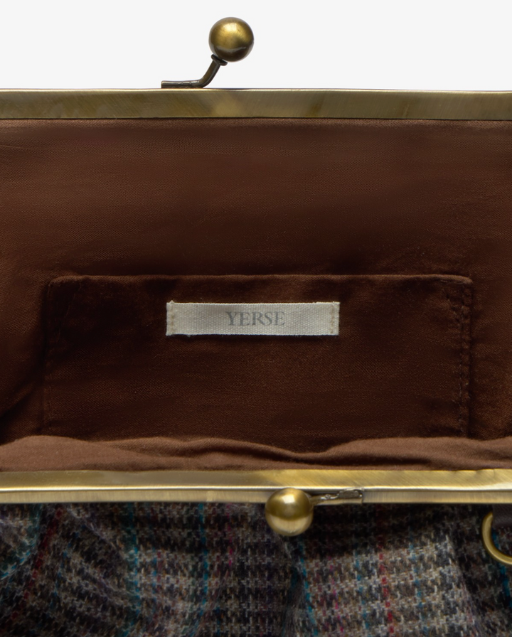 Check Fabric Bag