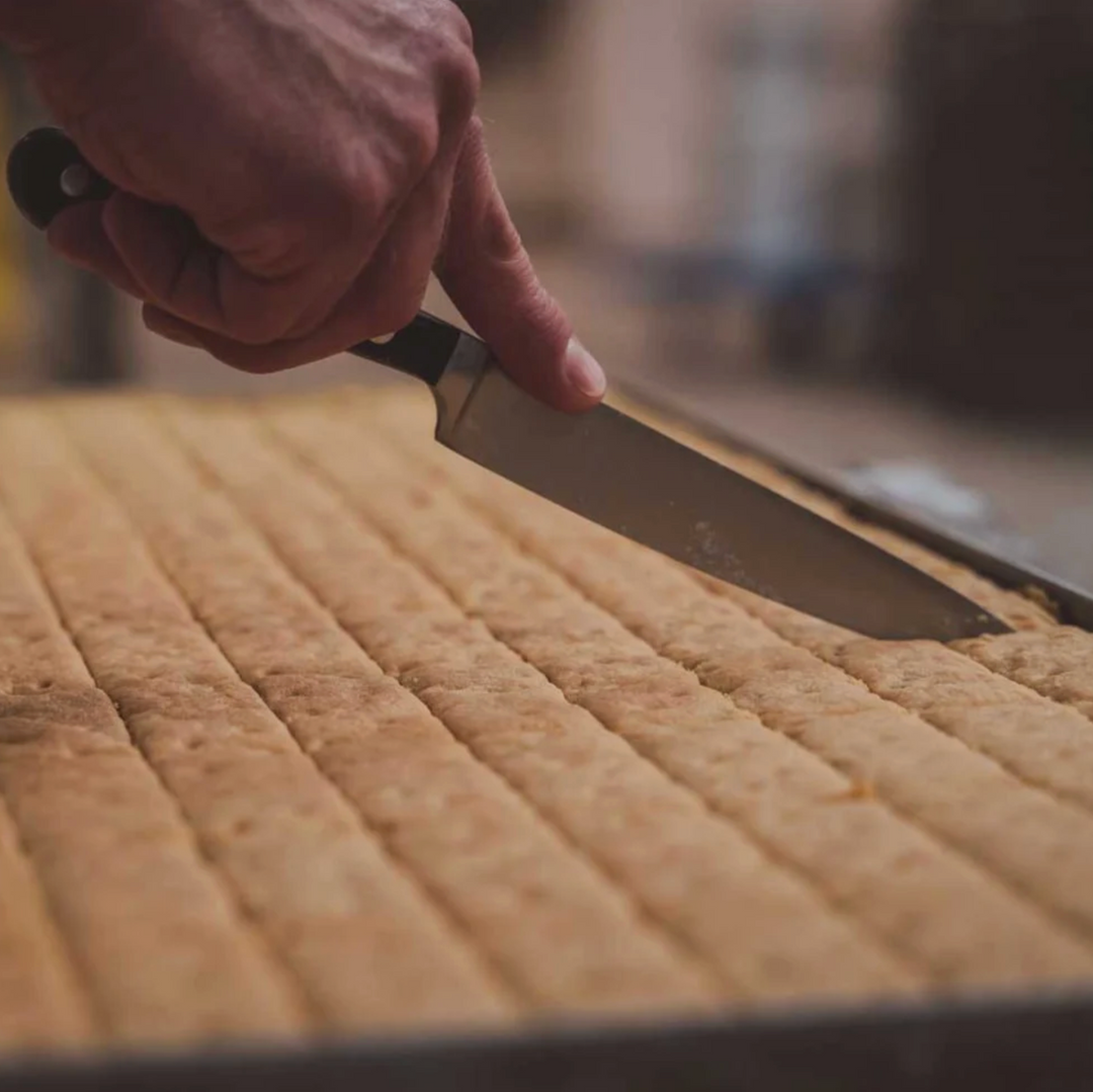 Stem Ginger Shortbread Fingers