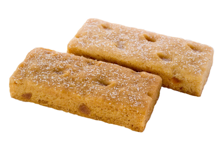 Stem Ginger Shortbread Fingers