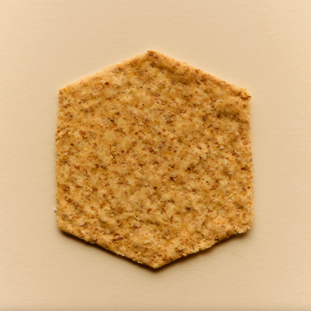 Cornmeal Sourdough Crackers