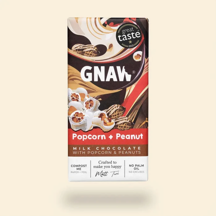 Popcorn &amp; Peanut Milk Chocolate Bar
