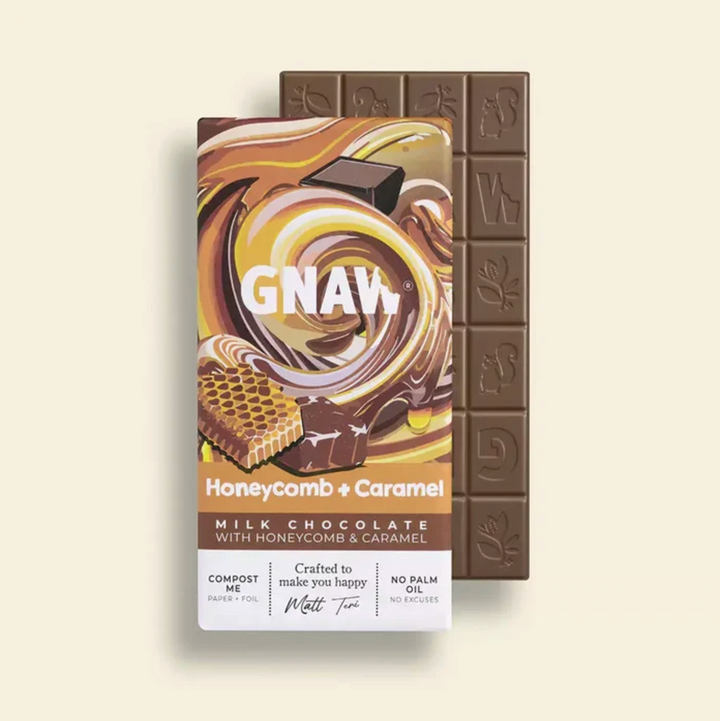 Honeycomb &amp; Caramel Milk Chocolate Bar