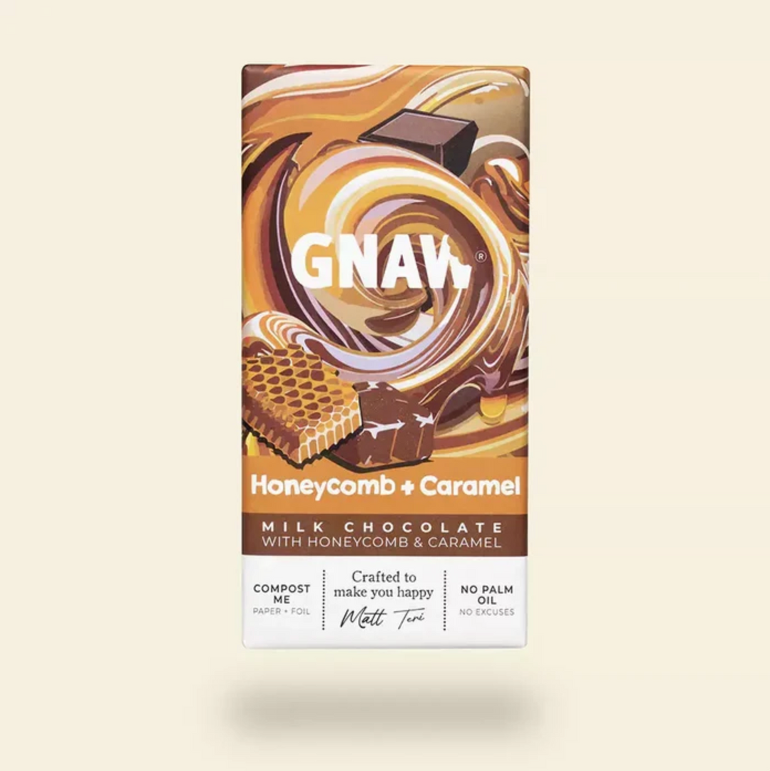 Honeycomb &amp; Caramel Milk Chocolate Bar